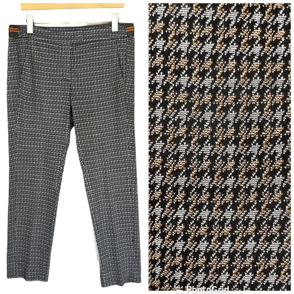 Luisa Cerano Houndstooth Pattern Womens Dress Pants - Picture 1 of 14